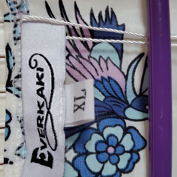 EVERKAKI. Multicolored. Short sleeves. Bohemian dress. - Picture 6 of 8